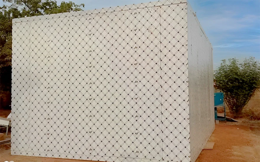 Kho lạnh Burkina Faso sử dụng Panel kho lạnh Cam Lock 50mm 1